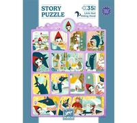 Puzzle Le petit chaperon rouge - multicolore TU