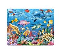 Puzzle 35 Pièces Puzzle Cadre - Animaux Et Récifs De Coraux