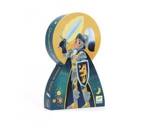 Puzzle 36 pièces Chevalier et Loup - Aventure Épique