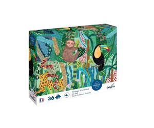 Puzzle 36 Pièces des Animaux d'Amérique du Sud - Un Voyage Éducatif