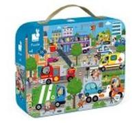 Puzzle 36 pièces Janod City Multicolore