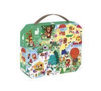Janod Puzzle enfant 36 pièces Thème 4 saisons Dès 4 ans Patience et concentration Fabriqué en France