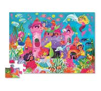 Puzzle - 36 pièces - Le palais des sirènes - Dès 3 ans - Crocodile Creek