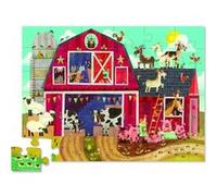 Crocodile Creek - Maxi Puzzle 36 pièces pour Enfants 3 Ans et Plus - Puzzle géant Plus de 60 cm - Illustrations colorées - Jeu éducatif et ludique (Les Amis de la Ferme)