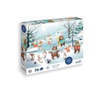 Puzzle 36 pieces - sous la neige - calypto - sentosphere