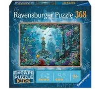 Puzzle 368 pièces Ravensburger Escape puzzle Kids Au royaume sous-marin E