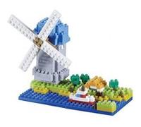 Puzzle 370 Pièces : Nano Puzzle 3D - Moulin à Vent (Level 3), Brixies G