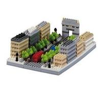 Puzzle 374 Pièces : Nano Puzzle 3D - Avenue Des Champs-Elysées (Level 3), Brixies G