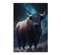 Puzzle 38x26cm/1000pcs Bison Space Puzzles pour Adultes, Jeux De Famille, Assemblage De Motifs, Idéal comme Cadeau pour Toute La Famille 38x26cm/1000pcs