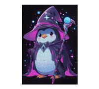 Puzzle 38x26cm/1000pcs Cute Magical Penguin Puzzles pour Adultes, Jeux De Famille, Assemblage De Motifs, Idéal comme Cadeau pour Toute La Famille 38x26cm/1000pcs