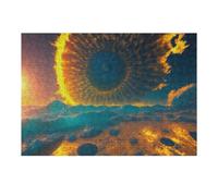Puzzle 38x26cm/1000pcs Explosive Cosmic Event on Alien Planet Puzzle Anti-Stress, Jouet Amusant Et Humoristique, Idéal en Cadeau pour Toute La Famille 38x26cm/1000pcs