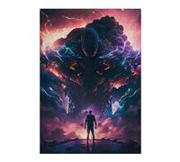 Puzzle 38x26cm/1000pcs Monumental Stormscape Puzzle Adulte Jeux De Société en Famille Vacances À La Maison Passer Le Temps Cadeaux d'anniversaire Et Idées Cadeaux Uniques 38x26cm/1000pcs