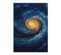 Puzzle 38x26cm/1000pcs pour Adolescentes Galactic Whirlpool Painting Puzzles pour Adultes Jeu Manuel Cadeaux pour Femmes pour Anniversaire, Noël 38x26cm/1000pcs