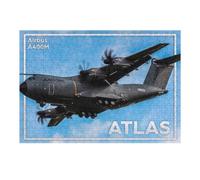 Puzzle 38x26cm/1000pcs pour Adolescents A400M Atlas Cargo Aircraft Puzzle Adulte Anti-Stress Décoration Parfaite Interaction Parent-Enfant 38x26cm/1000pcs