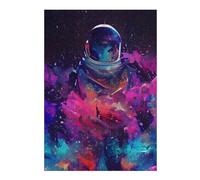Puzzle 38x26cm/1000pcs pour Adolescents Astronaut in Space Garden Casse-tête pour Adultes, Jeu De Réflexion, Décoration Murale, Idéal comme Cadeau 38x26cm/1000pcs