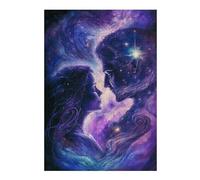 Puzzle 38x26cm/1000pcs pour Adolescents Cosmic Love Connection-6 Casse-tête pour Adultes Jeu De Réflexion Décoration Intérieure Est Idéal comme Cadeau 38x26cm/1000pcs