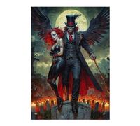 Puzzle 38x26cm/1000pcs pour Adolescents Death Loa Casse-têtes pour Adultes Jeux De Détente Analyse Et Logique Difficile Et Stimulant 38x26cm/1000pcs