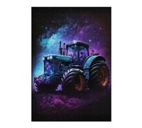 Puzzle 38x26cm/1000pcs pour Adolescents Galactic Tractor Adventure-15 Puzzles pour Adultes Jouets À Faire Soi-même Vacances À La Maison Passer Le Temps Interaction Parent-Enfant 38x26cm/1000pcs