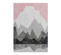 Puzzle 38x26cm/1000pcs pour Adolescents Landscape Collage II Puzzles pour Adolescents - Jeu Familial pour Améliorer La Mémoire - Cadeaux Anti-Stress 38x26cm/1000pcs
