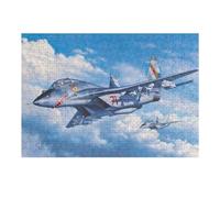Puzzle 38x26cm/1000pcs pour Adolescents Mig29 UBGT Fulcrum Puzzle Adulte Anti-Stress Décoration Parfaite Interaction Parent-Enfant 38x26cm/1000pcs
