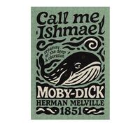 Puzzle 38x26cm/1000pcs pour Adolescents Moby Dick Book Cover Art Puzzle pour Adultes Jeu Manuel Découpe De Précision Idéal comme Cadeau pour Toute La Famille 38x26cm/1000pcs