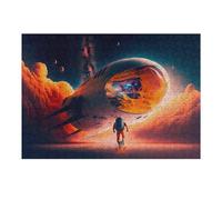 Puzzle 38x26cm/1000pcs pour Adolescents Space Exploration Adventure -1 Casse-tête pour Adultes Jeu De Réflexion Décoration Intérieure Est Idéal comme Cadeau 38x26cm/1000pcs