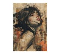 Puzzle 38x26cm/1000pcs pour Adolescents Urban Whispers Puzzles pour Adultes Jeu Manuel Décoration Murale Interaction Parent-Enfant 38x26cm/1000pcs