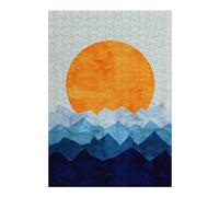 Puzzle 38x26cm/1000pcs pour Adultes Landscape Collage 08 Casse-tête pour Adultes Jeu De Réflexion Décoration Parfaite Aide À Exercer Le Cerveau 38x26cm/1000pcs