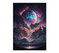 Puzzle 38x26cm/1000pcs pour Adultes Nebula Planet Realm Adolescents Puzzles Jeu Manuel Course De Vitesse Offrez-Leur des Cadeaux pour Toute La Famille 38x26cm/1000pcs