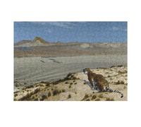 Puzzle 38x26cm/1000pcs Tiger on The Watch Puzzles pour Adultes, Jouets, Décoration Murale, Cadeaux pour Femmes, Cadeaux Uniques pour Un Anniversaire Et Noël 38x26cm/1000pcs