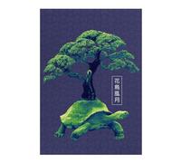 Puzzle 38x26cm/1000pcs Tortoise and Tree Puzzles pour Adultes, Jeux De Famille, Assemblage De Motifs, Idéal comme Cadeau pour Toute La Famille 38x26cm/1000pcs