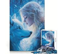 Puzzle 38x52cm Nuits de Glace pour Adultes, 1000 pièces, idéal pour se détendre et créer Une Image captivante Cadeau Artistique