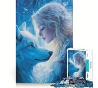 Puzzle 38x52cm Nuits de Glace pour Adultes, 1000 pièces, idéal pour se détendre et créer Une Image captivante Cadeau Artistique