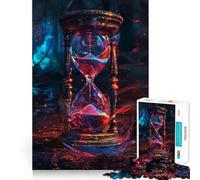 Puzzle 38x52cm Sablier Espace-Temps pour Adultes 1000 pièces Un Cadeau Unique et Relaxant
