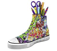 Puzzle 3D 108 pièces : Chaussure Sneaker Graffiti