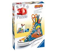 Ravensburger Puzzle 3D Sneaker Naruto – Pot à crayons – 108 pièces – sans colle – dès 8 ans – 11543