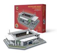 Megableu Editions Puzzle 3D Stade Bollaert RC Lens – 147 pièces, 4 LED, licence officielle