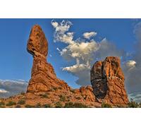 Puzzle 3D 2000 pièces, Beauté Naturelle, Coucher de Soleil, Parc National des Arches, Équilibre 70 x 100 cm