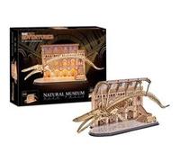 Puzzle 3D 222 pièces Tiny Adventures Natural Museum Baleine Bleue Bois Bois