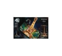 Spin Master Puzzle 3D 4D Build – Maquette Tour Eiffel lumineuse, 252 pièces, 90 cm