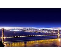 Puzzle 3D 300 pièces Pont de la Ville San Francisco Golden Gate 38x26CM