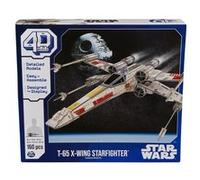 Spin Master - Puzzle 3D Maquette 4D X-Wing Star Wars 160 pièces 28 cm à construire 12+