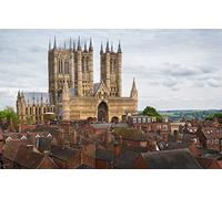 Puzzle 3D 500 pièces Cathédrale de Lincoln, Lincoln City, Angleterre 52 x 38 cm