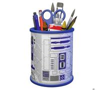 Ravensburger - Puzzle 3D Pot à Crayons - Star Wars - A partir de 6 Ans - 54 pièces numérotées à Assembler sans Colle - Accessoires Inclus - Hauteur 9,5 cm - 11554