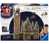 Puzzle 3D 540 Budynki nocą: Zamek Hogwarts Wieża Ravensburger