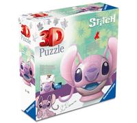 Ravensburger - Puzzle 3D Ball - Disney Angel - A partir de 6 Ans - 77 pièces numérotées à Assembler sans Colle - Support et Accessoires de Finition Inclus - Diamètre : 13 cm - 11639