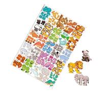 Puzzle 3D à Construire - Développement de la Motricité Fine et Compétences Éducatives - Animaux Bois | pour Salle de ole Chambre Étude Garçons Filles Ados