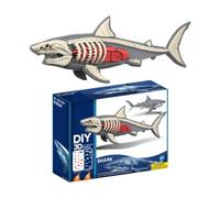 Puzzle 3D Animaux pour Maquette Amusante Requin-Tigre À Construire