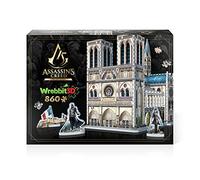 Puzzle 3D - Wrebbit - Assassin's Creed Unity - 860 pièces - Notre-Dame - Mousse