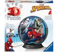 Puzzle 3D Ball 72 p - Spider-man - Ravensburger - Pour Enfant de 6 ans et plus - Rouge et bleu